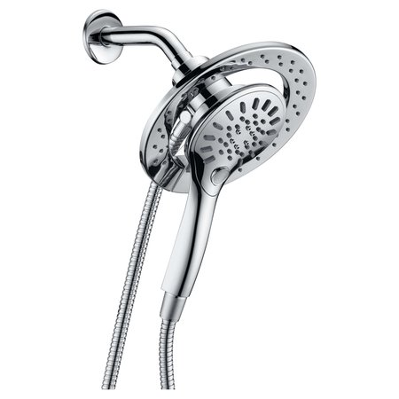 Valkyrie Two-in-One Magnetic Showerhead And Hand Sprayer In Chrome